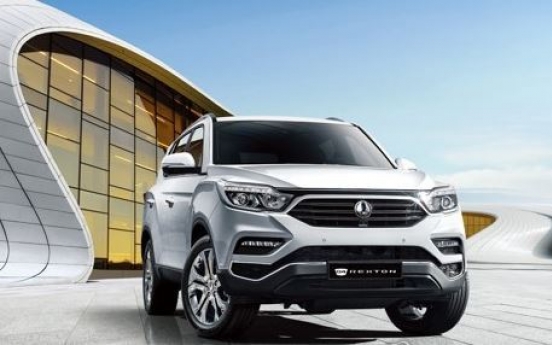 SsangYong begins sale of seven-seat G4 Rexton SUV in home market