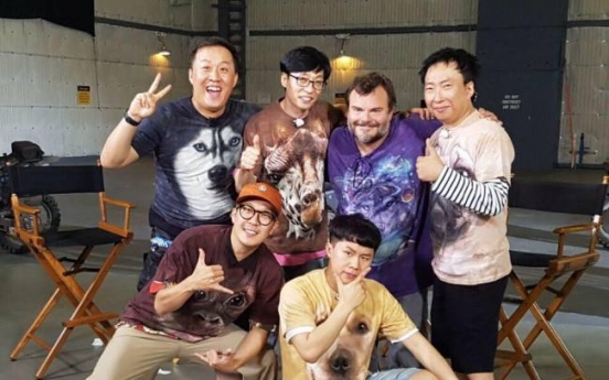 Cast of ‘Infinite Challenge’ reunites with Jack Black