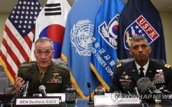 US ready for 'decisive' action against NK, but focusing on diplomacy: Dunford