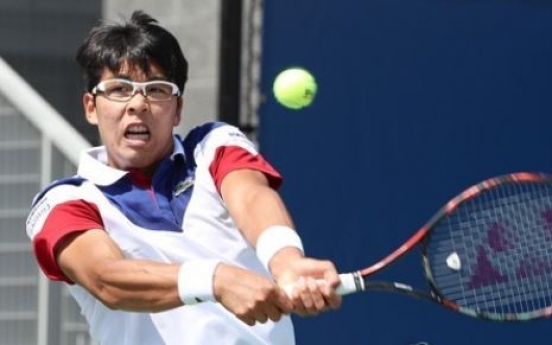 Korean tennis player Chung Hyeon advances to 2nd round at US Open