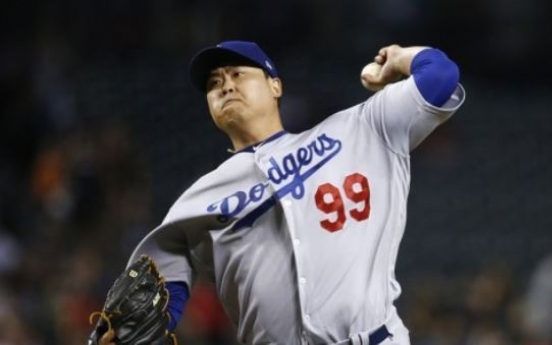 Dodgers' Ryu Hyun-jin suffers 1st loss in 2nd half