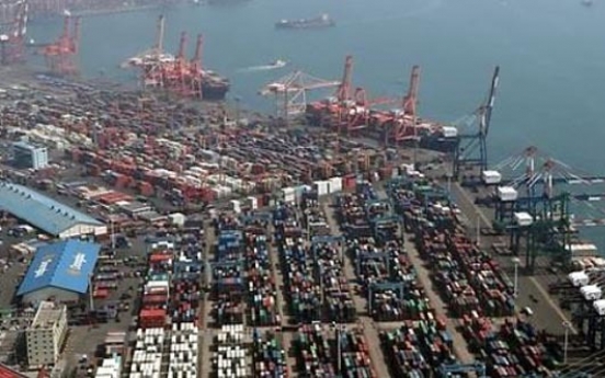 Korea's exports fall 8.7% in first 10 days of Sept.