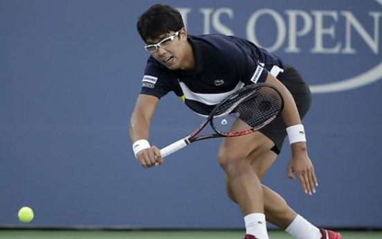 Korean sets new career high in tennis world rankings