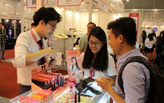 Korea's cosmetics exports to ASEAN jump 31.6% in 2016