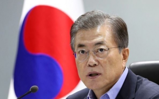 Moon to preside over NSC session following NK missile test