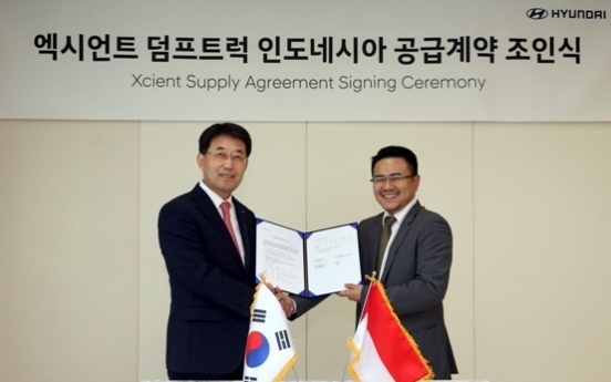 Hyundai to export 500 Xcient trucks to Indonesia