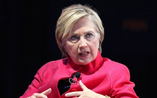 Hillary Clinton warns US credibility hurt by Trump’s ‘dangerous’ war of words