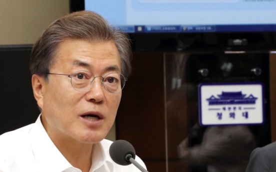 Moon to address parliament on Nov. 1