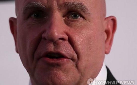 S. Korea, US leaders to discuss military options against NK: McMaster