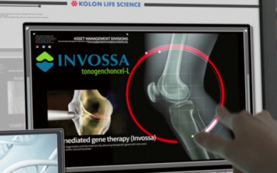 Kolon Life Science launches osteoarthritis drug Invossa in Korea