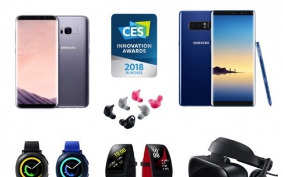 Korea tech giants win CES 2018 Innovation Awards