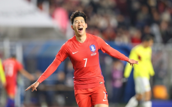 S. Korea stun Colombia in football friendly