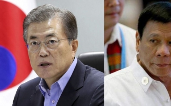 Korean, Philippine leaders agree to improve ties, better protect nationals