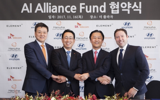 Hyundai forms W50b AI fund with SKT, Hanwha Asset Management