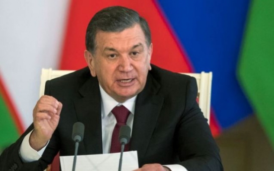 Uzbek president to make state visit to Korea