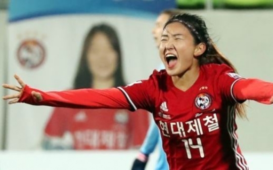 Korea taking mix of veterans, youngsters to women's football tournament