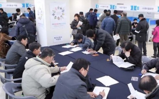 Job offerings in Korea increase in 2016