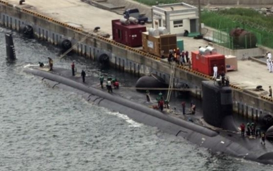 US nuclear sub in Korea for routine deployment