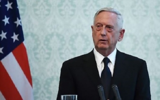 Mattis vows to continue diplomatic efforts on N. Korea