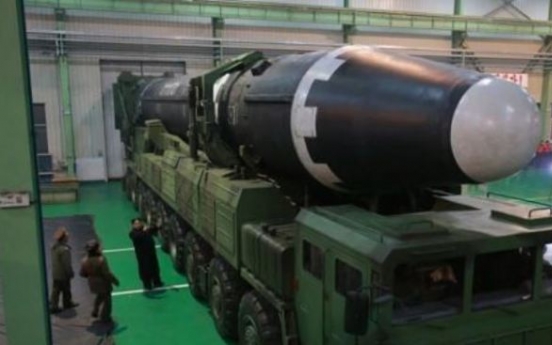 Defense ministry: Hwasong-15 could reach Washington D.C.