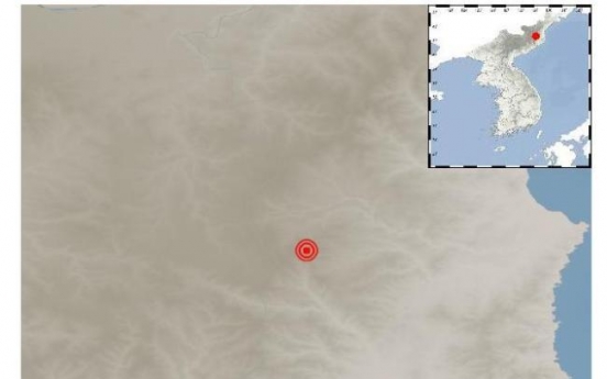 Magnitude 2.5 earthquake occurs near N.K.'s nuke site