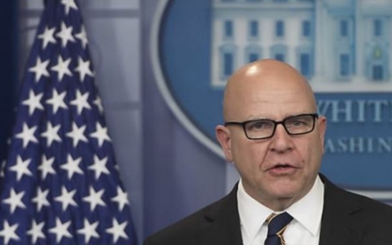 Trump will 'take care of' N. Korea by unilateral action if necessary: McMaster