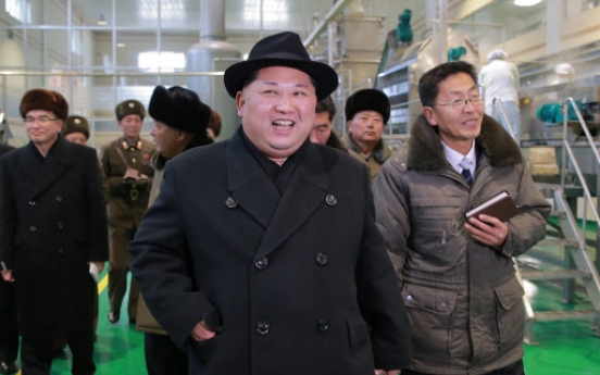 Kim Jong-un visits potato factory in Samjiyon