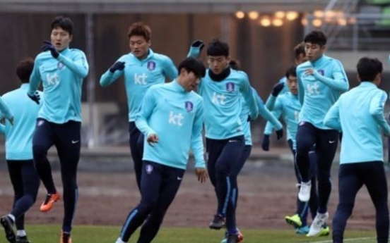 Korea plan to train in Middle East next month for 2018 World Cup preparations