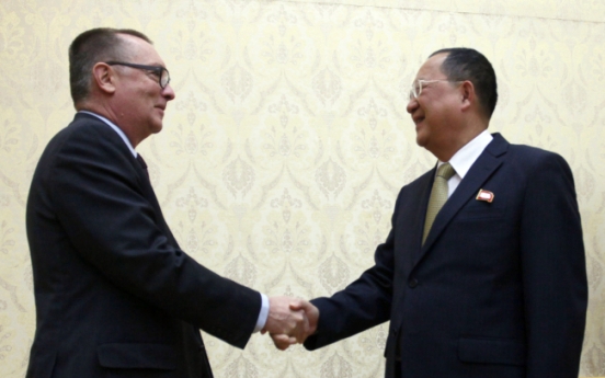 NK foreign minister meets senior UN official in Pyongyang