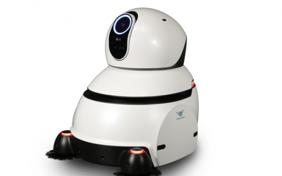 LG airport cleaning robot wins presidential design award