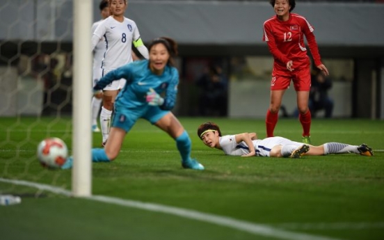 N. Korean female football striker puts team above all else