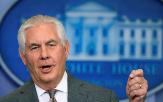 White House snubs Tillerson's offer for talks with N. Korea