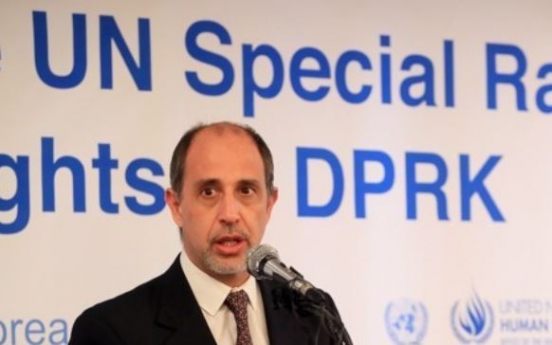 UN rapporteur urges UNSC to refer N. Korean human rights violations to ICC