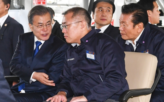 Moon’s visit boosts Hyundai’s China operations