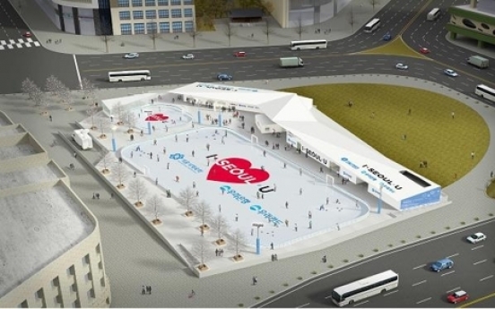 Skating rink to open at Seoul Plaza Friday