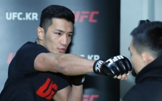 Korean UFC fighter vows to win comeback bout after 40-month absence