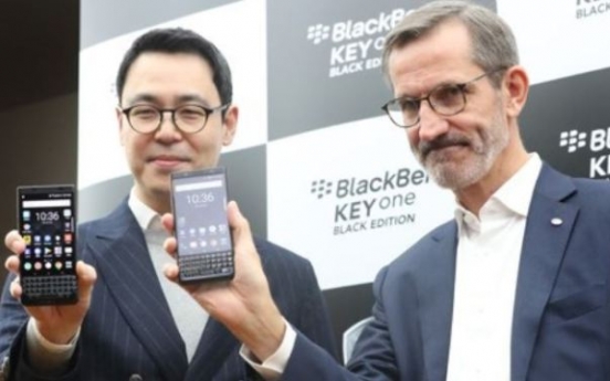 BlackBerry seeks to win back Korean consumers with new phone