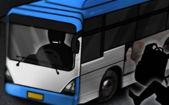 Elderly woman injured after getting dragged by bus