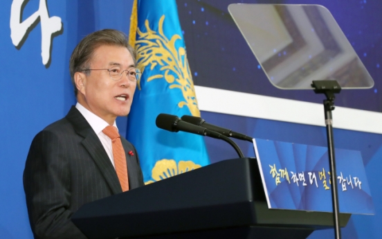 Moon decries 2015 Korea-Japan ‘comfort women’ deal as flawed