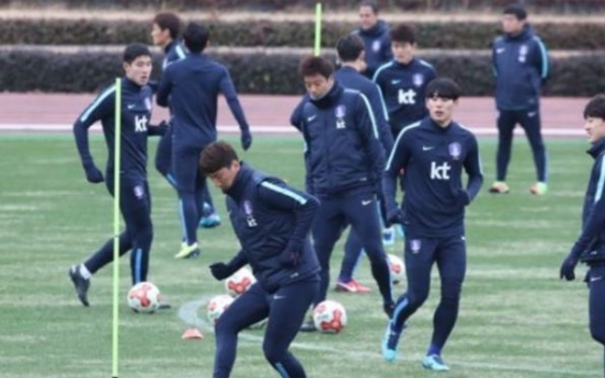 Korea men's football team to train in Turkey for 2018 World Cup prep