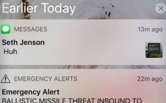 Hawaii officials mistakenly warn of inbound missile