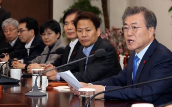 Moon urges support for N. Korea's participation in Olympics