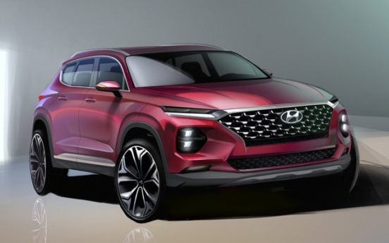 Hyundai unveils new Santa Fe SUV, aiming at US