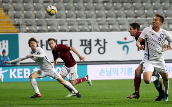 S. Korea blank Latvia in football friendly