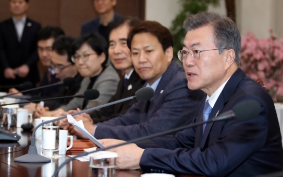 Moon orders govt. to prepare own bill for constitutional revision