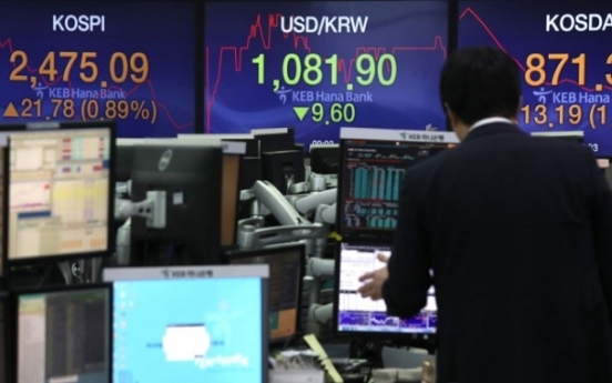 US stock funds feared to exit Korea in case of rate reversal