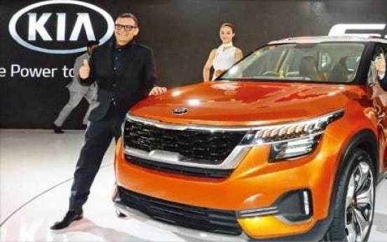 Kia unveils new compact SUV in India