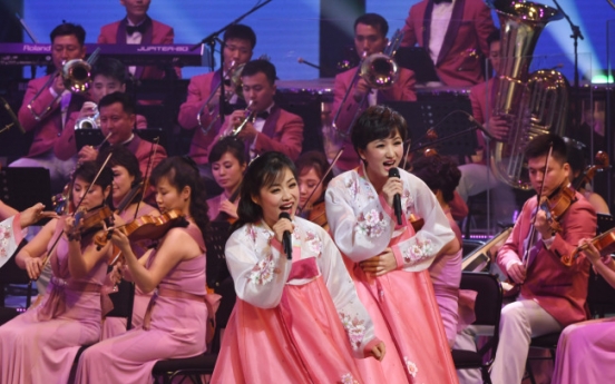 [Newsmaker] NK troupe performs Tchaikovsky, South Korean songs at historical performance