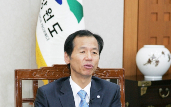 [Herald Interview] Gangwon governor defines 23rd games as ‘cease-fire Olympics’