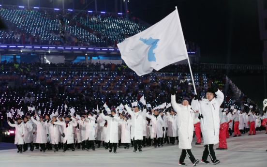 [PyeongChang 2018] Two Koreas march together under single flag